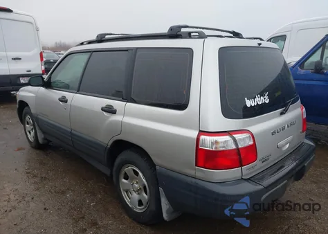 2001 Subaru Forester L z USA, uszkodzony, nr VIN JF1SF63521H716070